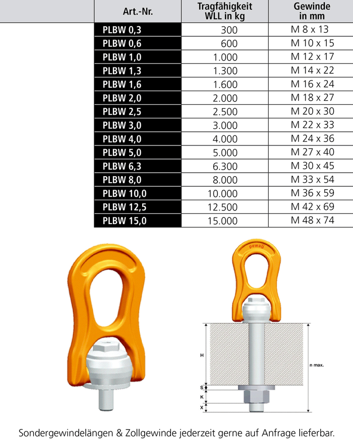 Anschlagwirbel PLBW pewag winner - Prolift Beta