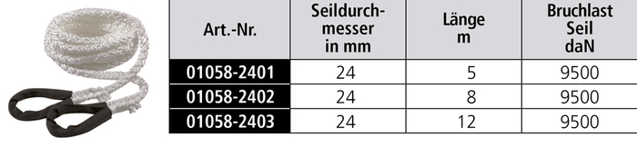 SEWOTA® Schleppseil